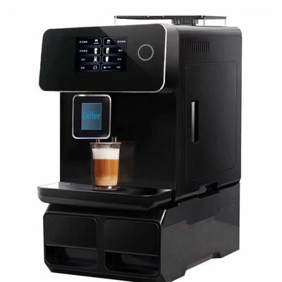 220V Voltage maison espresso machine à café avec alimentation automatique et réservoir en acier inoxydable