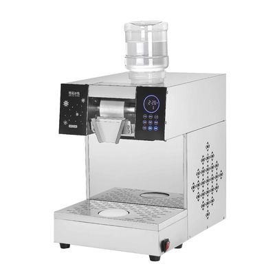 Machine à glace à flocons de neige à production rapide avec compresseur à faible bruit 1300W électrique automatique