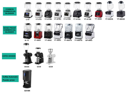 Blender à la maison avec moteur de puissance de 1300W et 2L PC Jar Blender de smoothies professionnel