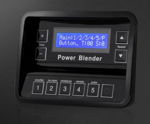 Puissant mélangeur commercial multifonctionnel 220V pour trancher les légumes et broyer la glace