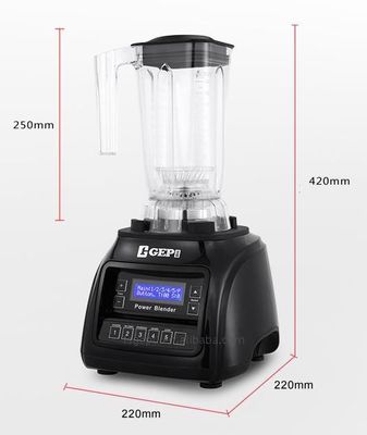 Puissant mélangeur commercial multifonctionnel 220V pour trancher les légumes et broyer la glace