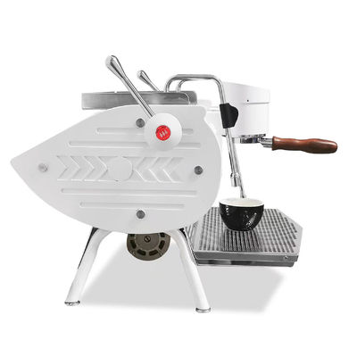Machine à expresso semi-automatique professionnelle à double chaudière de 6,0 litres d'une capacité de 5 0,5 0,5 litres