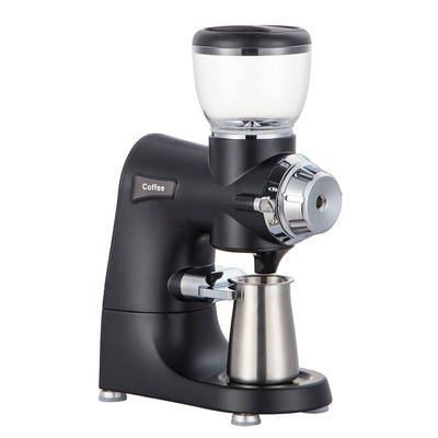 Moulin à café électrique en titane de 75 mm pour le cappuccino-latte