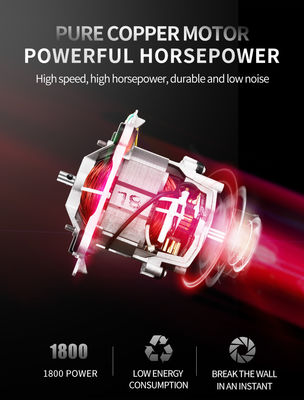 1.5L High Power Smoothie Milkshake Blender avec 23000±1000 tours par minute et moteur en cuivre pur