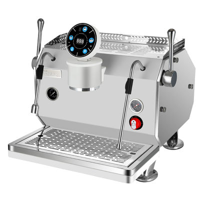 3500W Puissance Commercial Espresso Un seul groupe machine à café avec 438 * 560 * 450mm Dimensions