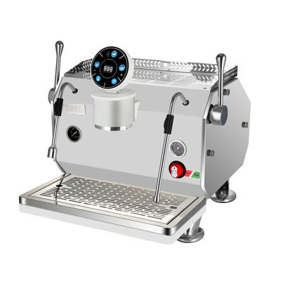 Machine à café à expresso programmable semi-automatique avec un design italien