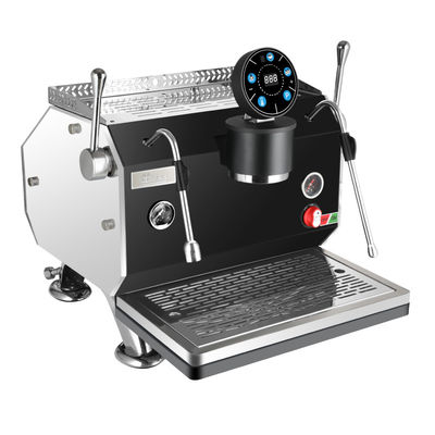 Machine à café à expresso programmable semi-automatique avec un design italien