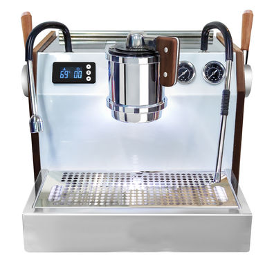 Machine à café à expresso commerciale avec fonction semi-automatique et 3500W de puissance
