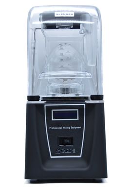 Un mélangeur de jus électrique à faible bruit de 1800W avec couverture acoustique pour une capacité de 2L