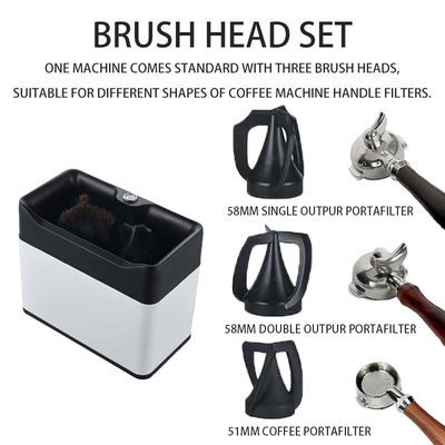Nettoyeur portafiltre pour café sans robinet pour machines à expresso automatiques professionnelles