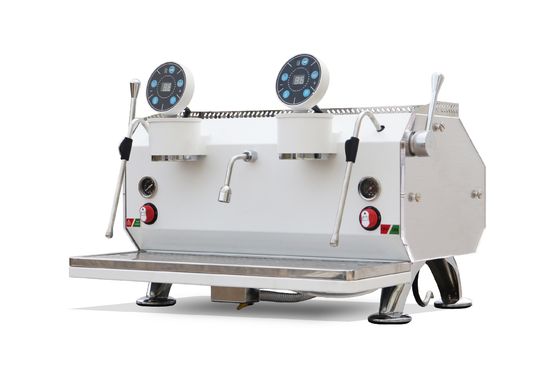 220V Gep professionnel semi-automatique double groupe machine à café Espresso pour le café
