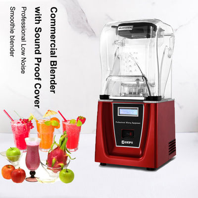 Fonction de concassage total mélangeur de smoothie de 1800W avec couvercle insonorisé pour une puissance élevée