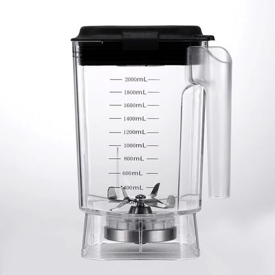 Fonction de concassage total mélangeur de smoothie de 1800W avec couvercle insonorisé pour une puissance élevée