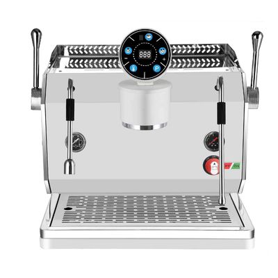 6.0L à double chaudière machines à expresso semi-automatiques machine à café cappuccino