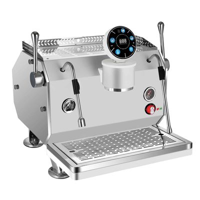 6.0L à double chaudière machines à expresso semi-automatiques machine à café cappuccino