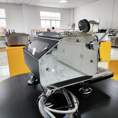 6.0L à double chaudière machines à expresso semi-automatiques machine à café cappuccino