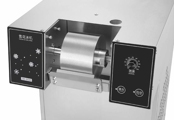 Machine à glaçons en flocon de neige avec contrôle entièrement automatique en acier inoxydable de 1300W
