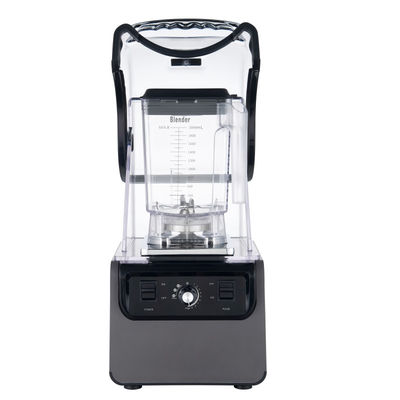 2.0L mélangeur commercial à vitesse variable et commande de bouton de pression de PC Jar indestructible