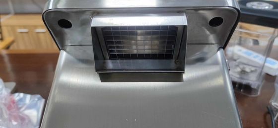 Coupeuse de fruits et légumes électrique professionnelle avec construction en acier inoxydable durable