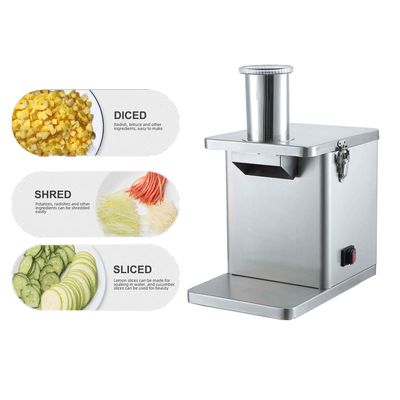 Chopper de fruits et légumes en acier inoxydable 3 en 1 trancheuse à mandoline pour cuisine commerciale