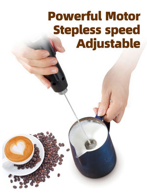 Mousseuse à lait électrique à 220V Mini mélangeur alimentaire portable Mixeur de café avec régulateur de vitesse