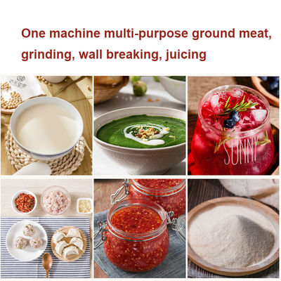 Moteur de cuivre pur de 1800W Gepu Blender 9840 23000±1000 tours par minute Machine de smoothie commerciale