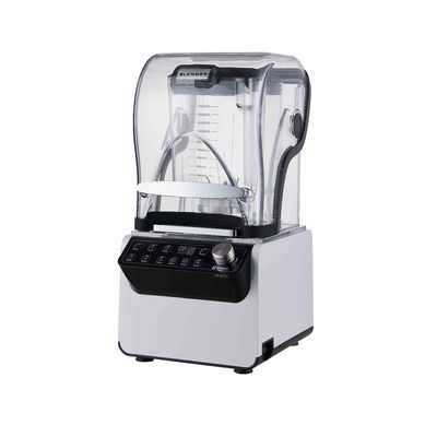 Un mélangeur commercial à moteur de 1800W, contenant 72 oz, idéal pour les boissons glacées et les smoothies.