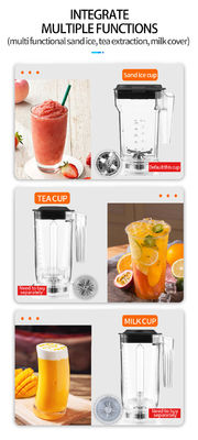 Appuyez sur le bouton 30 réglages de vitesse mélangeur de glace de sable électrique pour les smoothies professionnels DIY